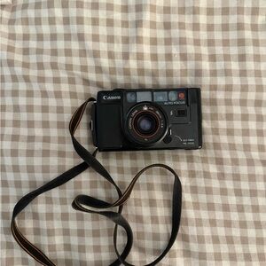 Canon Black Autoboy AF35M Film Camera